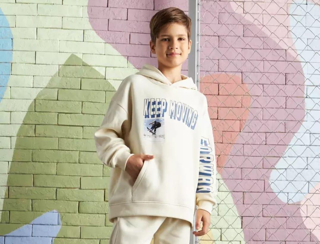 1 Pc Boy's Fleece Printed Hoodie Cheap Store🌟