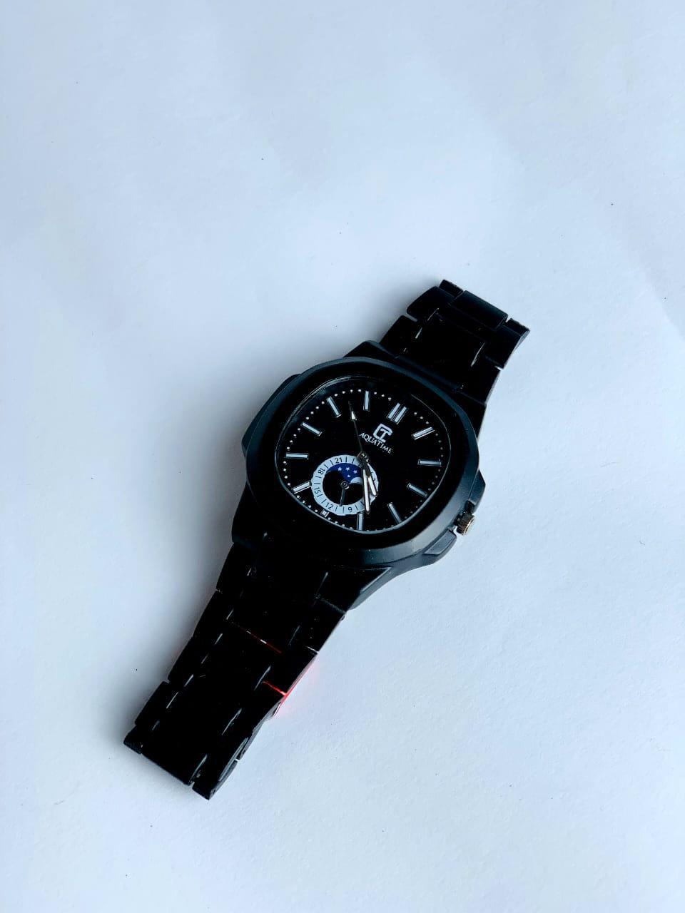 Men's Formal Black Analogue Watch Cheap Store🌟