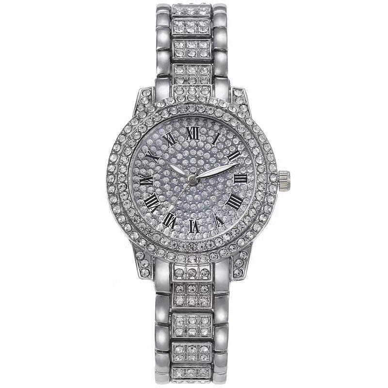 Diamond-encrusted Casual Fashion Women's Watch Cheap store