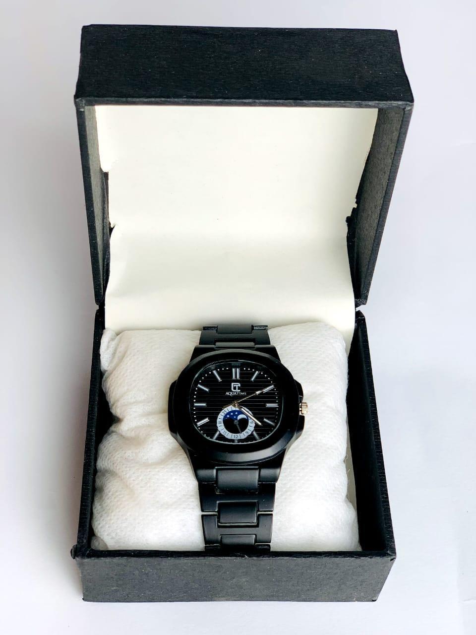 Men's Formal Black Analogue Watch Cheap Store🌟