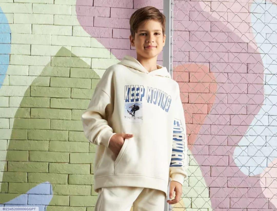 1 Pc Boy's Fleece Printed Hoodie Cheap Store🌟