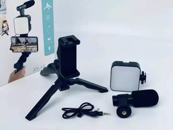 Ay-49 Video Making Tripod Kit For Vlogging My Store