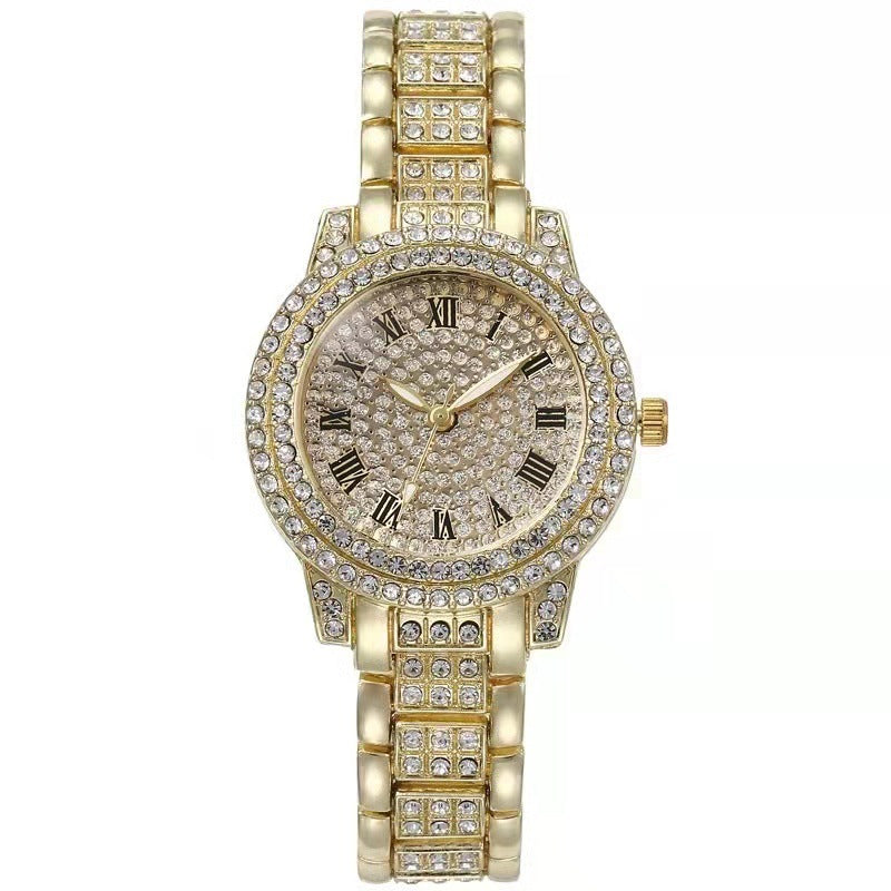 Diamond-encrusted Casual Fashion Women's Watch Cheap store