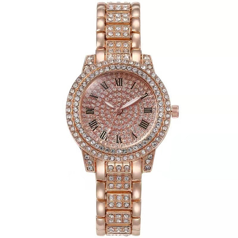 Diamond-encrusted Casual Fashion Women's Watch Cheap store