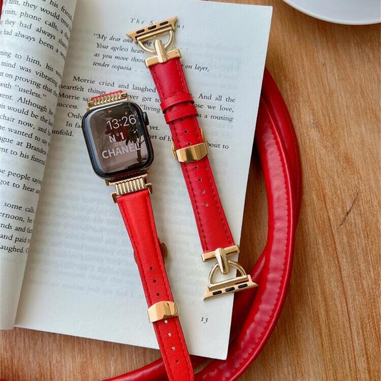 Leather Wristband New Year Red Girl Cheap store