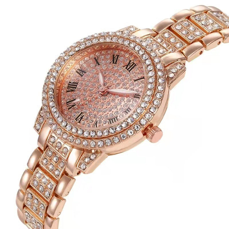 Diamond-encrusted Casual Fashion Women's Watch Cheap store